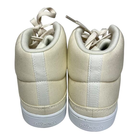 Allbirds Pacer Canvas Mid Top Lace Up Sneakers Women Size 9 - Picture 4 of 11
